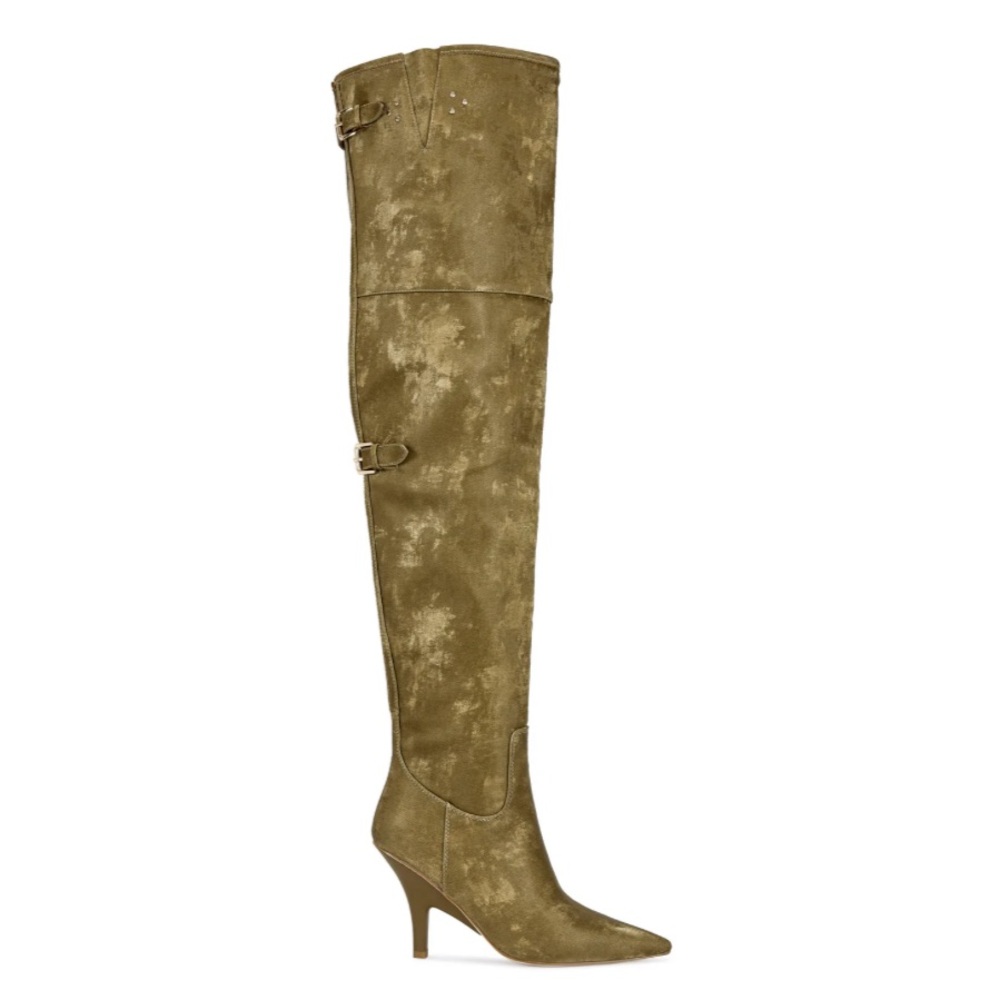 Azalea Wang Backer Over the Knee Stiletto Boots NWOT
